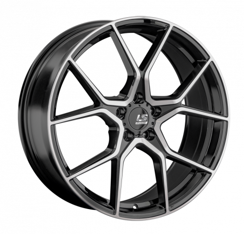 Диски Диск LS FlowForming RC72 8,5х19 5/120 ET41,5 D72,6 BKF на tireset.ru