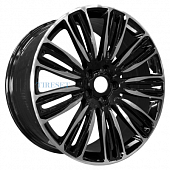 PDW 9,5x21/5x120 ET48 D72,56 5312 Gloss Black Machine Face (PDW)