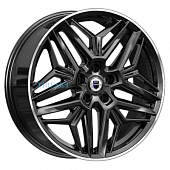 KиK 7x19/5x108 ET33 D60,1 Колумб (КС1038) Алмаз черный