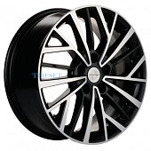 Khomen Wheels 7x17/5x110 ET46 D63,3 KHW1717 (Changan CS35/CS35 Pro) Black-FP
