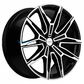Khomen Wheels 11x21/5x112 ET43 D66,6 KHW2105 (X5/X6/X7 осн.) Black-FP