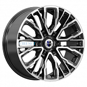 KиK 8,5x19/6x139,7 ET42 D75,1 Кортес (КС1102) Алмаз черный