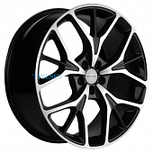Khomen Wheels 8x20/5x120 ET41,5 D66,1 KHW2012 (Voyah Dream) Black-FP