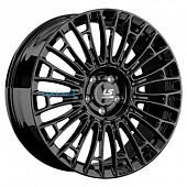 LS Forged 8,5x21/5x120 ET43,5 D72,6 LS FG25 BK (конус, Колпак+лого)