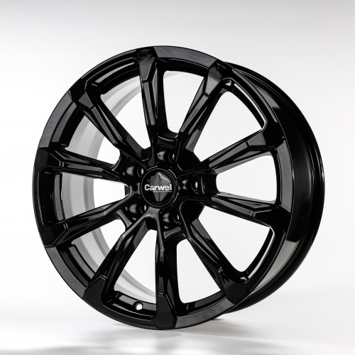 Диски Carwel Ишим 1808 (Geely Tugella/ Jaguar F-Pace) 7,5x18 5/108 ET46 d-63,4 BL (Арт.116661) на tireset.ru