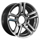 KиK 7x16/5x139,7 ET5 D110,1 Палладика (КС591М) Дарк платинум
